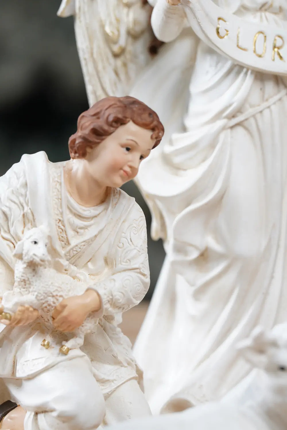 nativity shepherd figurine