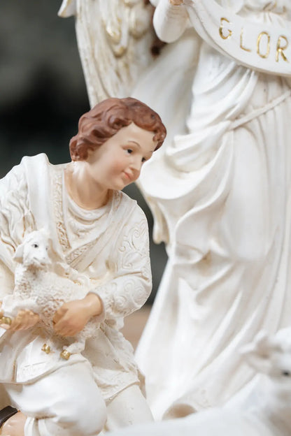 nativity shepherd figurine