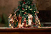 11-Piece Christmas Nativity Set – Hand-Painted Resin Holy Family Figurine Collection