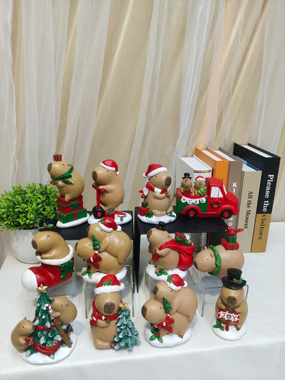 Capybara Figurines Collection