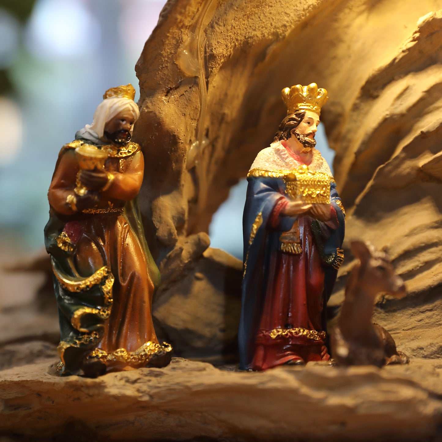 Zayton Home Decoration Nativity Scene SET Holy Family Statue Christ Jesus Mary Joseph Figure Catholic Figurine Christmas Gift